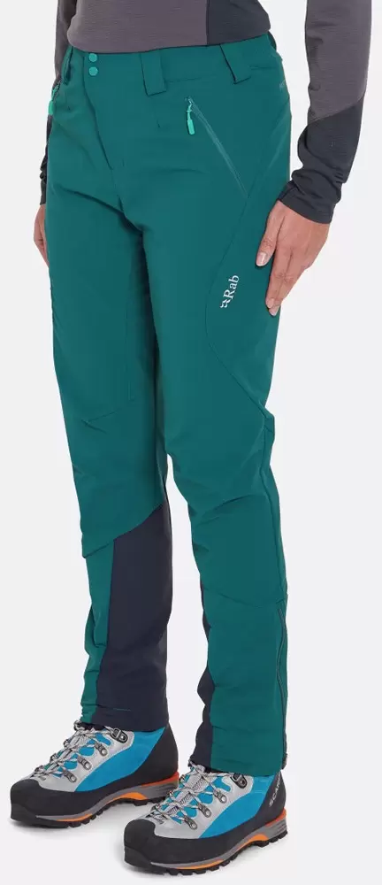 Imagine pt. Pantaloni de alpinism Softshell All-season Ascendor