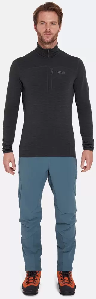 Imagine pt. Pantaloni de alpinism Softshell All-season Ascendor
