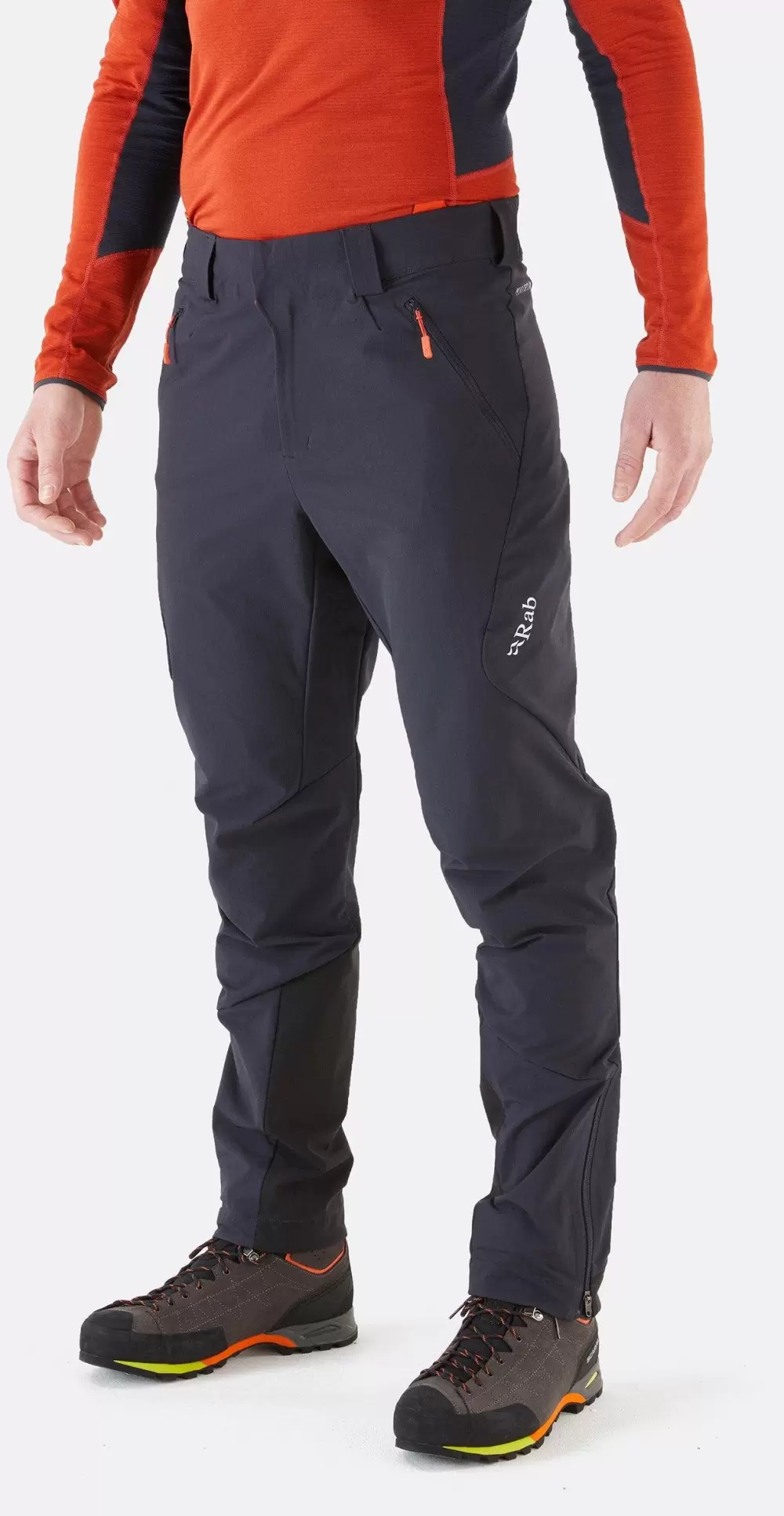 Imagine pt. Pantaloni de alpinism Softshell All-season Ascendor