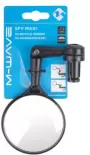 Imagine pt. Oglinda de bicicletă Велосипедное зеркало M-WAVE Spy Maxi bicycle mirror 76 mm