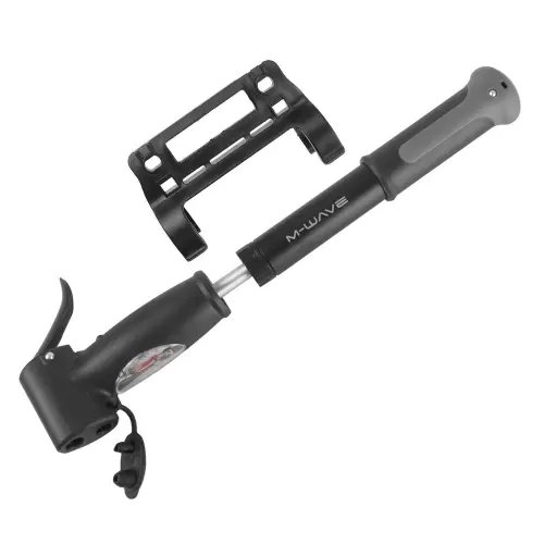 Pompă de bicicletă M-WAVE Double Shot B mini