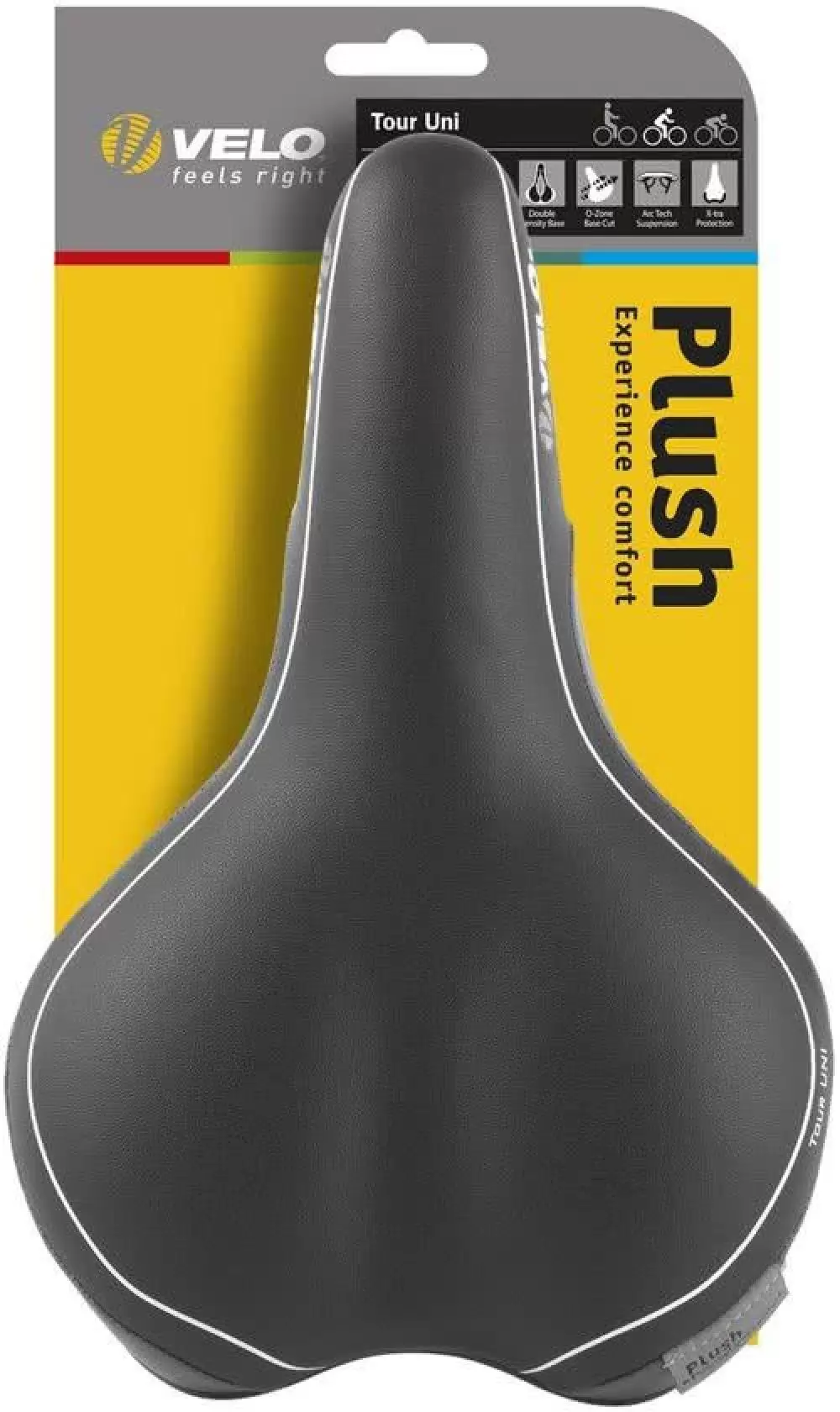 Imagine pt. Șa de bicicletă VELO Plush Tour UNI