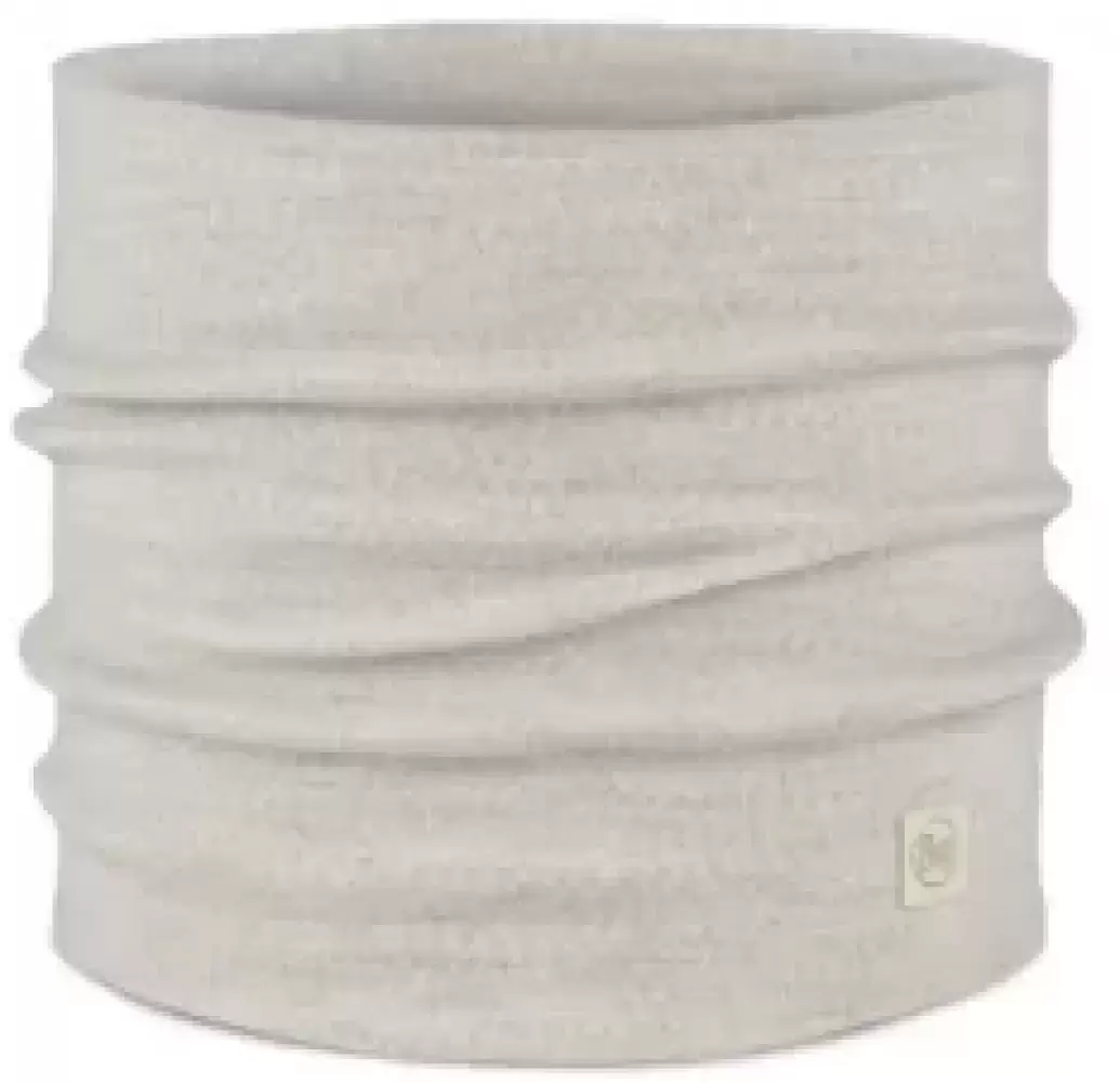 Imagine pt. Fular-tub din lână merino gros Solid