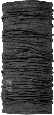 Fular-tub din lână merino ușor Grey