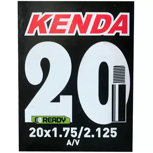 Cameră pt. bicicletă Kenda 20 x 1,75 — 2,125 47/57-406 A/V molded