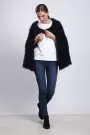 Imagine pt. Cardigan pelerină poncho tricotat