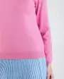 Maletă tricotată cu guler stei cu mâneci lungi Imagine pt. Maletă tricotată cu guler stei cu mâneci lungi