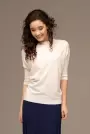 Knitted Blouse Image of Knitted Blouse