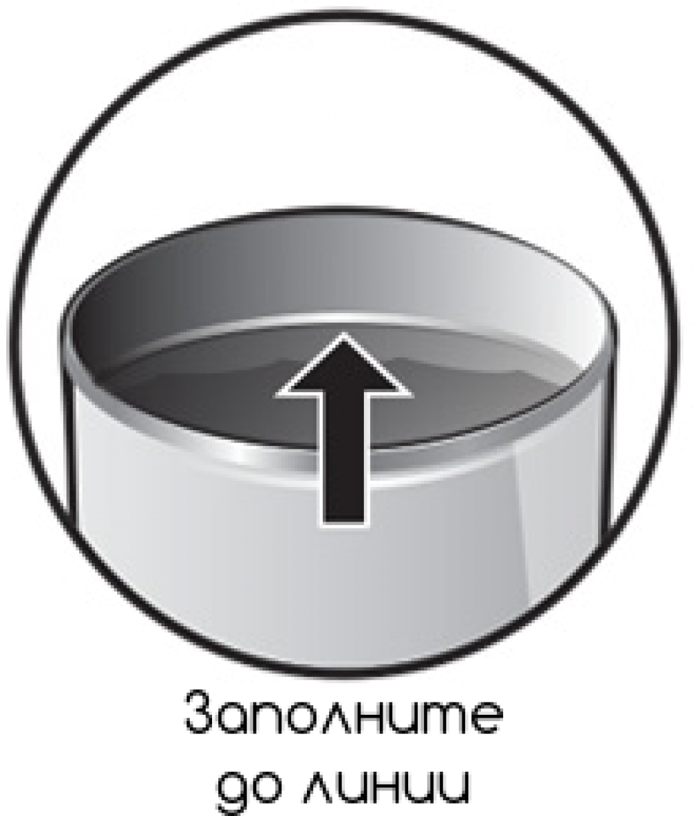 Уровень заполнения кружки Contigo Byron